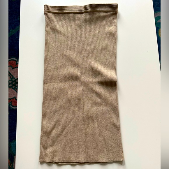 Michael Kors | Metallic Knit Skirt and Tank Top Set - Picture 5 of 7